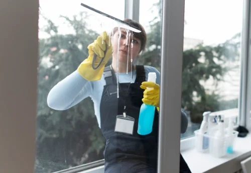 Nettoyage de vitres intérieures et extérieures à Raymond